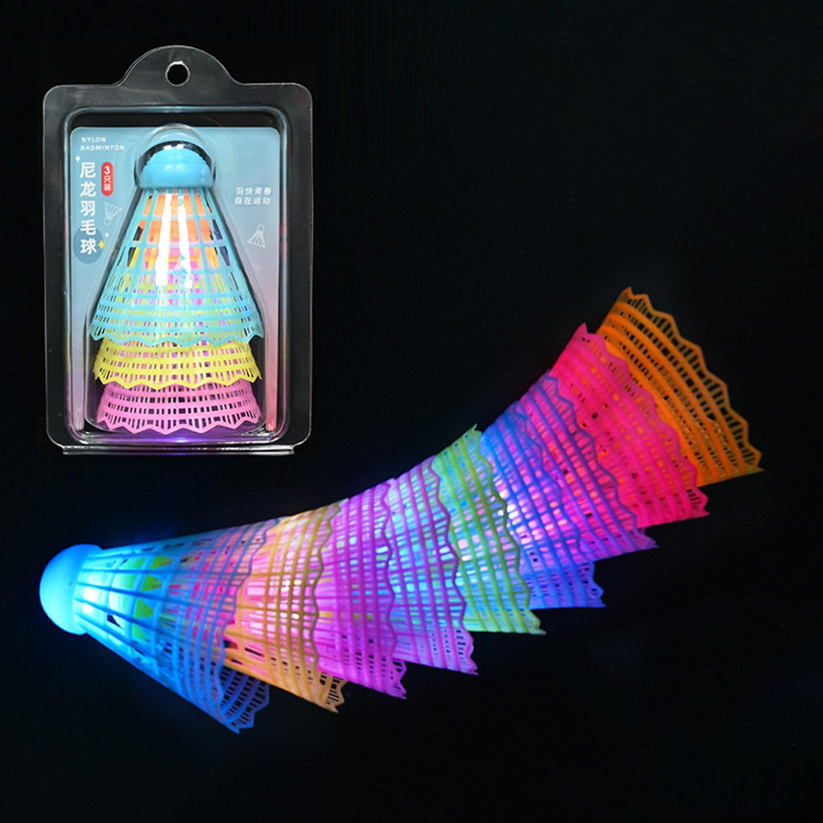 3Pcs LED Badminton Ball Glowin - đánh giá và giá Badminton Event