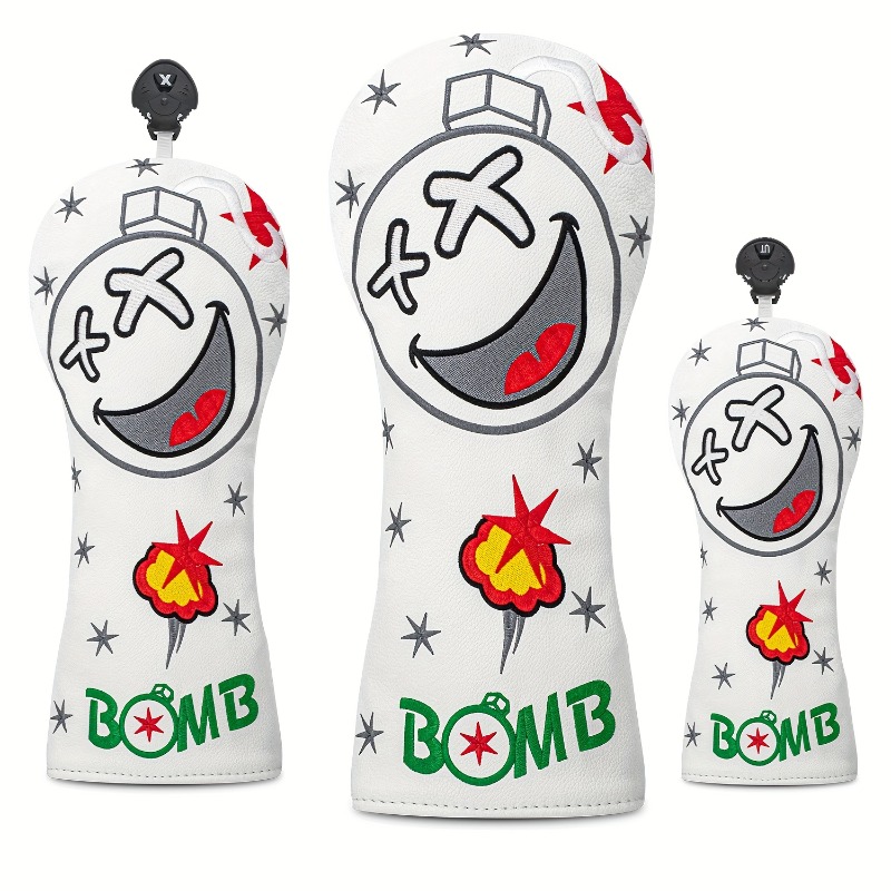Golf Club Head Cover - White,  - đánh giá và giá Badminton Club