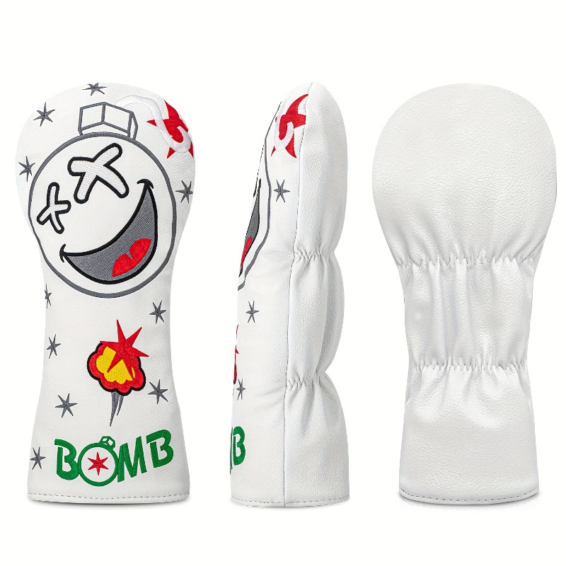 Golf Club Head Cover - White,  - đánh giá và giá Badminton Club