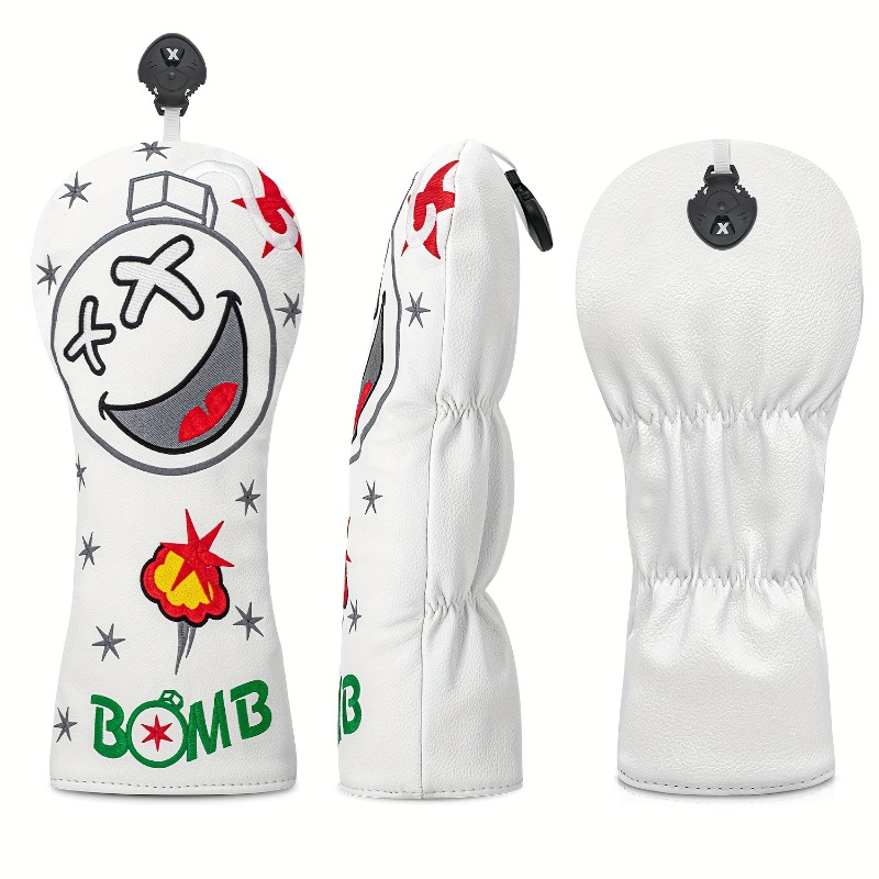 Golf Club Head Cover - White,  - đánh giá và giá Badminton Club