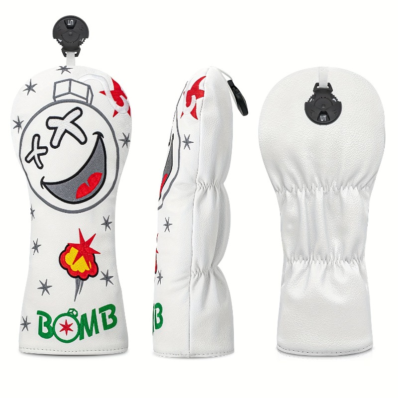 Golf Club Head Cover - White,  - đánh giá và giá Badminton Club