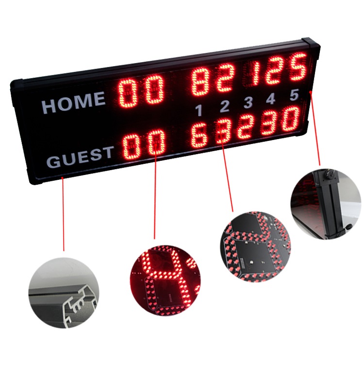 Manufacture 14 Digits 4 Inch O - đánh giá và giá Badminton Scoreboard