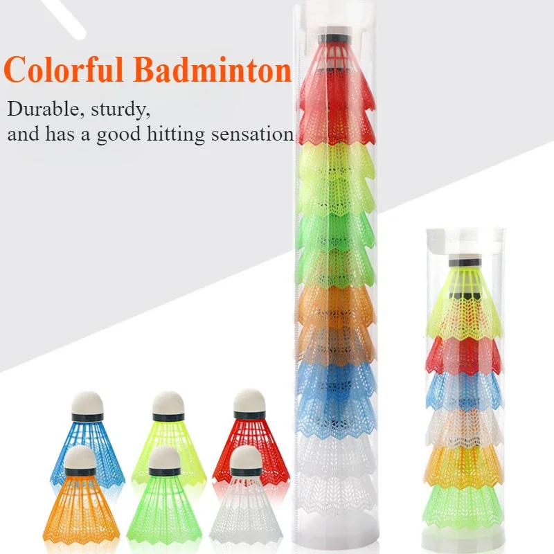12 Pcs/Set Colorful Shuttlecoc - đánh giá và giá Badminton Event