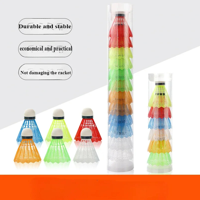 12 Pcs/Set Colorful Shuttlecoc - đánh giá và giá Badminton Event
