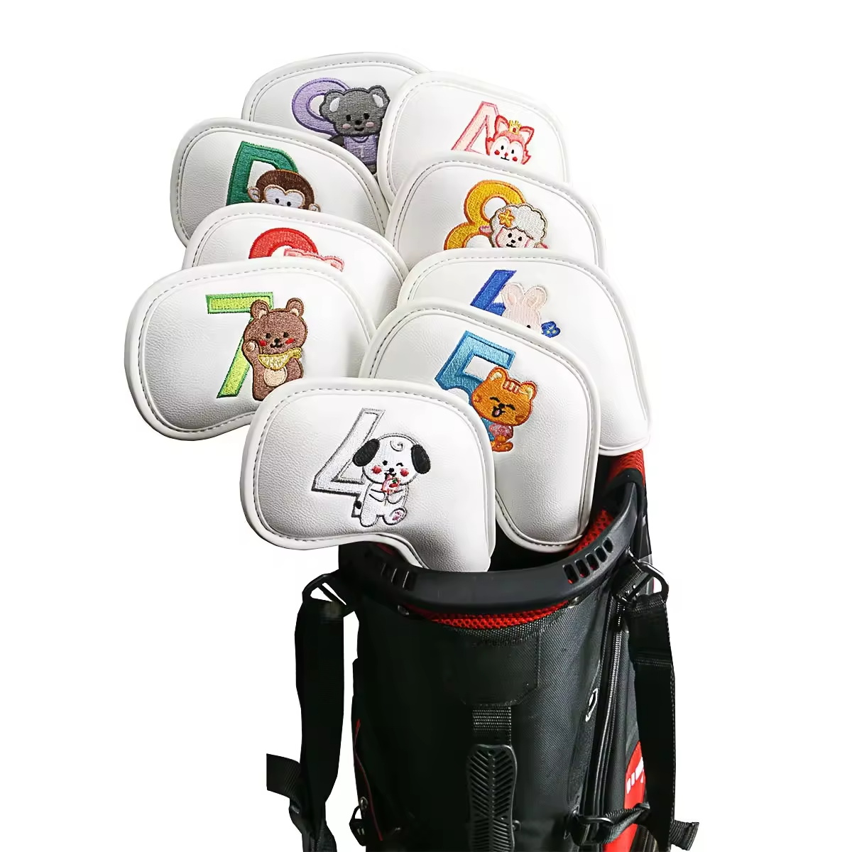 9Pcs Cute Cartoon Animal Golf  - đánh giá và giá Badminton Club