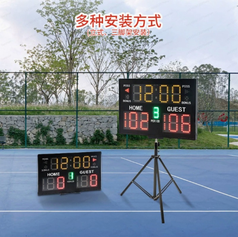 New Multi-Function LED Indoor  - đánh giá và giá Badminton Scoreboard